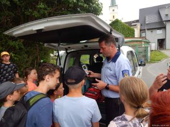 NAVŠTÍVILY NÁS DĚTI Z PŘÍMĚSTSKÉHO TÁBORA