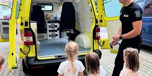 NÁVŠTĚVA DĚTÍ Z MRC KRTEČEK JESENÍK