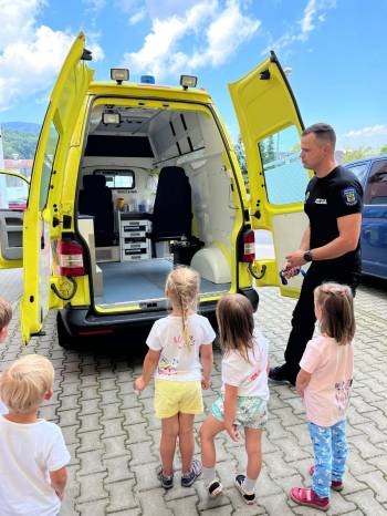 NÁVŠTĚVA DĚTÍ Z MRC KRTEČEK JESENÍK