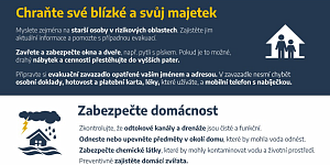 JAK SE PŘIPRAVIT NA PŘÍVALOVÉ DEŠTĚ